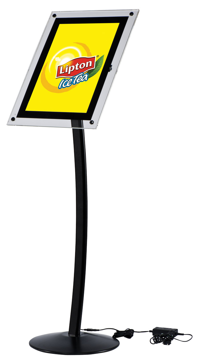 Curved Akrilik Led Menü Panosu