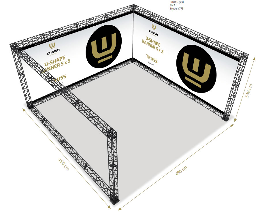 Crown U Tipi Modüler Sistem 773