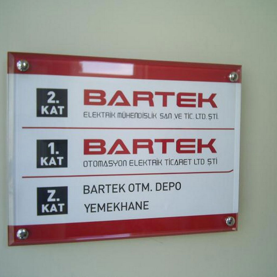 Ankara Braille Yönlendirme Levhası