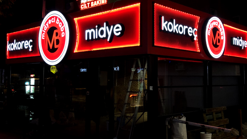 Işıklı Kutu Harf